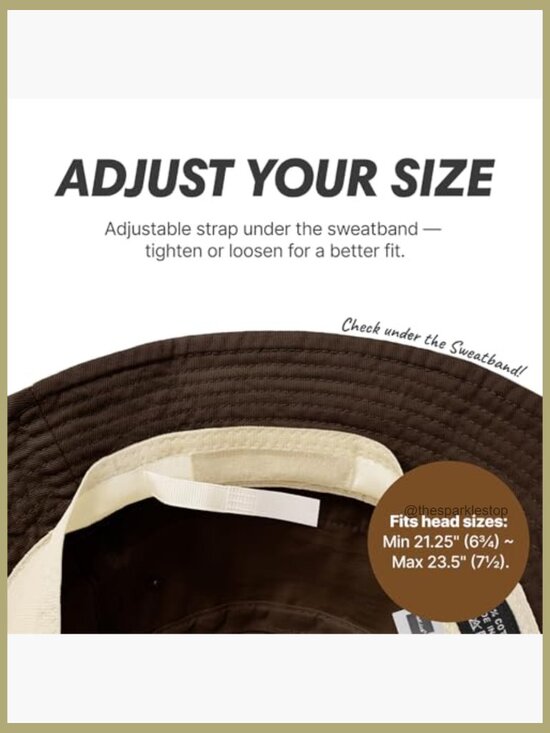 Cotton Bucket Hat with UPF 50+ Sun Protection for Outdoor Activities main image 2